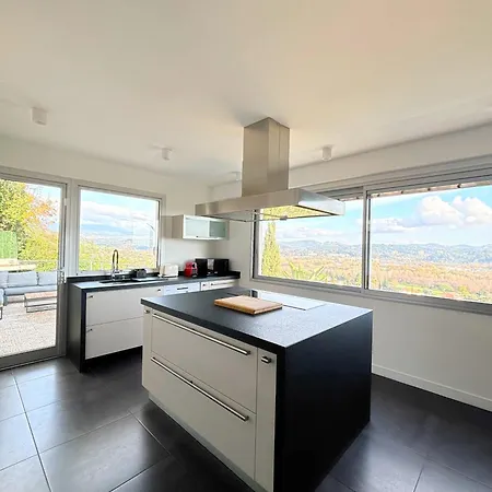 Villa Superbe Vue Epoustouflante Proche Cannes Mandelieu